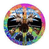 Peace and Music Bubble-free stickers