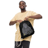 Organic cotton drawstring Great Ape bag