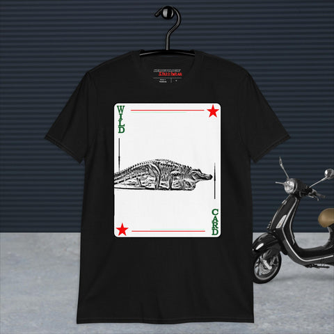 Streetwear Alligator Wild Card T-Shirt