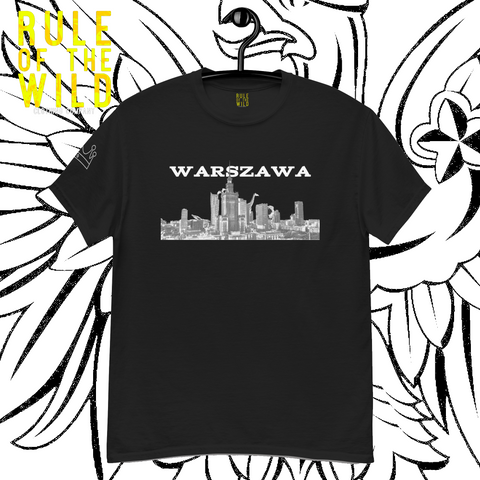 Men's heavyweight Warszawa 2022 tee